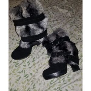 4 inch heel boots